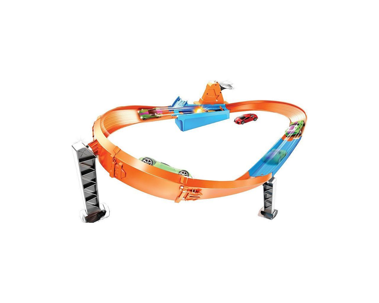 Mattel Hot Wheels Rapid Raceway Champion Play Set Gbf Gjm E Kagiafas