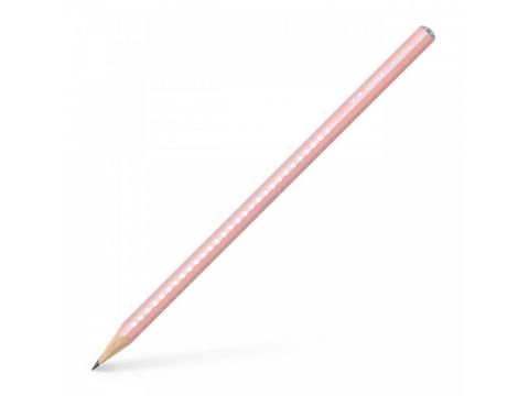 Μολύβι Faber-Castell Sparkle Pearl B - Ροζ Παστέλ 118201
