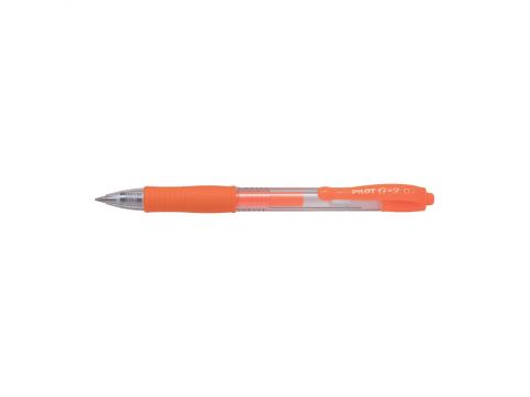 Στυλό Pilot Gel G-2 0.7 Νέον Πορτοκαλί