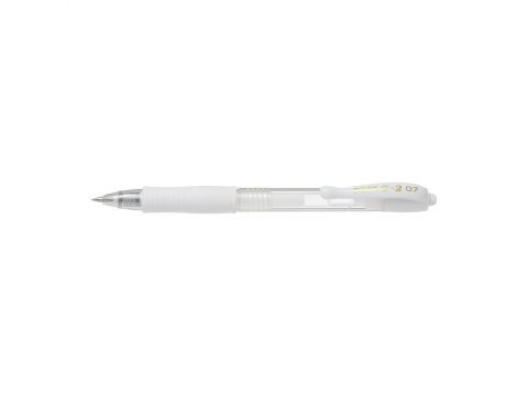 Στυλό Pilot Gel G-2 0.7 Παστέλ Λευκό