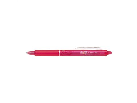 Στυλό Pilot Διαρκείας  Frixion Clicker 0.7 Ροζ