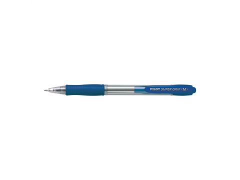 Στυλό Pilot Διαρκείας  Super Grip Medium Μπλε
