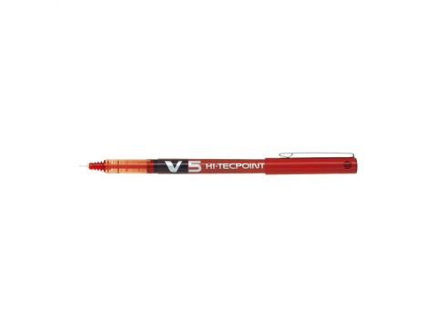 Στυλό Pilot Υγρής Μελάνης  V5 0.5 Κόκκινο