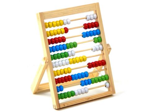 Αριθμητήριο Ξύλινο με 100 Χάντρες