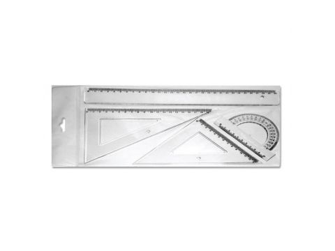 Γεωμετρικά σετ Διάφανα 30εκ