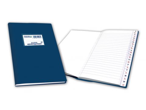 Τετράδιο Skag Εξήγηση SUPER P.P. Ευρετήριο Ελληνικό Μπλε 17x25 70gr 100 Φύλλων