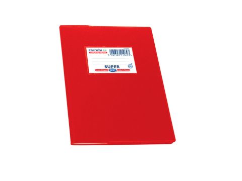 Τετράδιο Skag Εξήγηση SUPER P.P. Ριγέ Κόκκινο 17 X 25 70gr 50 Φύλλων Μισό Φύλλο