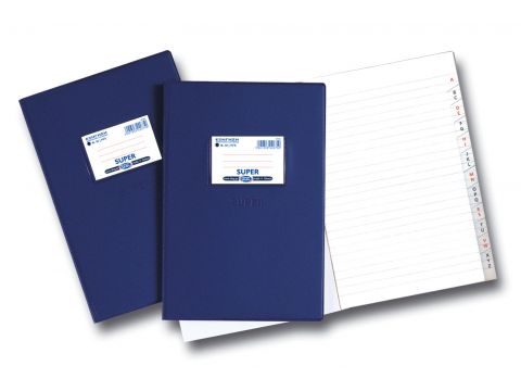 Τετράδιο Skag Εξήγηση SUPER P.P. Ευρετήριο Λατινικό Μπλε 17x25 70gr 50 Φύλλων