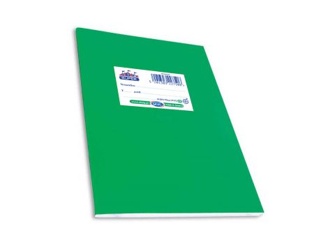 Τετράδιο Skag Διεθνές Super Πλαστικό Πράσινο Α5  φύλλων 50  ριγέ