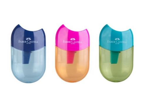 Ξύστρα Faber Castell 183515 APPLE COLOR