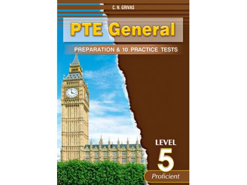 PTE GENERAL LEVEL 5 PREPARATION & 10 PRACTICE TESTS SB