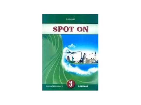 SPOT ON 3 PRE-INTERMEDIATE GRAMMAR