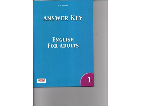 ENGLISH FOR ADULTS 1 KEY