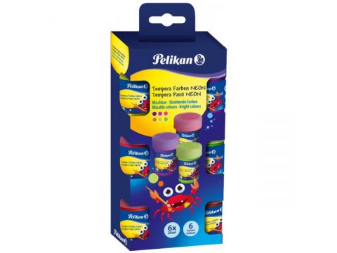 Τέμπερες Pelikan 20ml σετ 6 τεμαχίων 809382