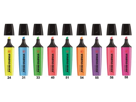 Μαρκαδόρος Stabilo Υπογράμμισης Boss 70 Original, 1 τμχ