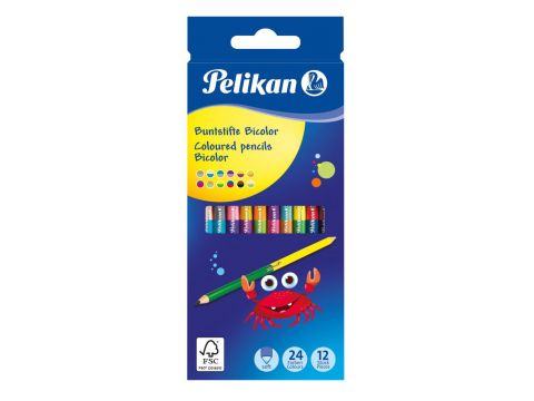 Ξυλομπογιές Pelikan 2 Metallic Colours 12 τεμαχίων