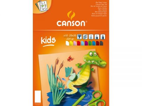 Φύλλα Κολάζ Canson 25X35 10 Χρωμάτων