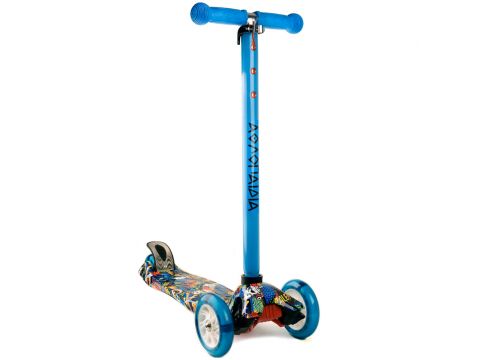 Αθλοπαιδιά Πατίνι Scooter τρίτροχο με Φωτιζόμενα Ροδάκια 002.61210/11