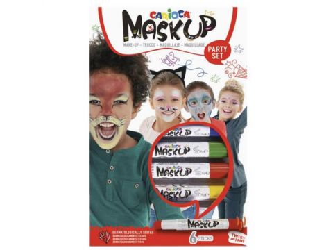 Exas Χρώματα Προσώπου Carioca Mask UP/6τμχ 43052
