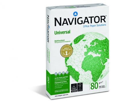 Χαρτί εκτύπωσης Navigator A4  Λευκό 80gr 500 φύλλα