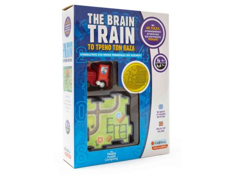 The brain train - Το τρένο των παζλ 40 τεμ.