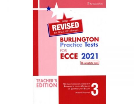 BURLINGTON PRACTICE TESTS MICHIGAN ECCE 3 TCHR'S 2021