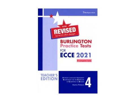 BURLINGTON PRACTICE TESTS MICHIGAN ECCE 4 TCHR'S 2021