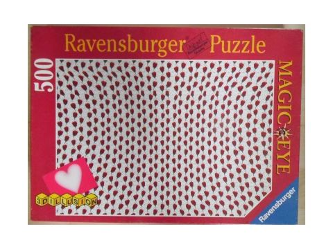 Ravensburger Παζλ 500 Τεμαχίων 3D Illusion Magic Eye