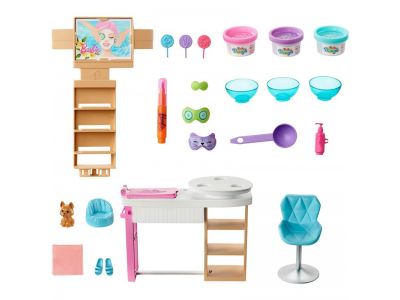 Mattel Λαμπάδα Barbie Wellness Face Spa Day - Ινστιτούτο Ομορφιάς,GJR84, 1 τμχ