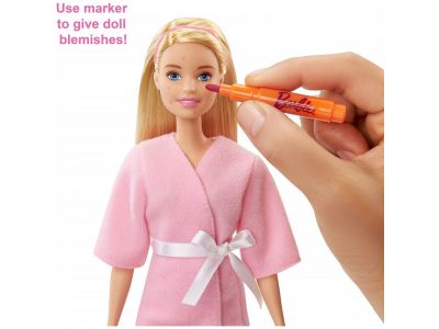 Mattel Λαμπάδα Barbie Wellness Face Spa Day - Ινστιτούτο Ομορφιάς,GJR84, 1 τμχ