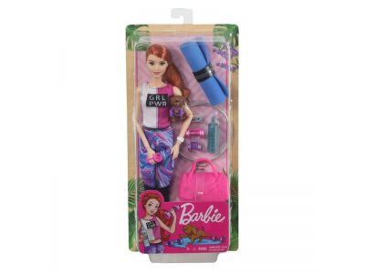Mattel Barbie Wellness Ημέρα Ομορφιάς Fitness Κούκλα - Γυμναστική