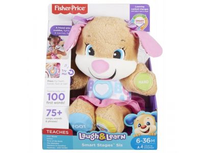 Fisher-Price Smart Stages Σκυλάκι Ροζ