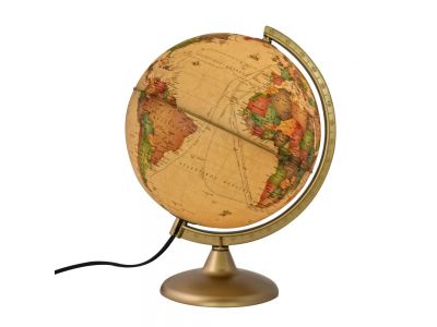 Υδρόγειος Σφαίρα Νο 5DΦ – 25cm Ανακαλύψεων Με Φως