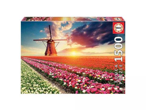 EDUCA Παζλ 1500 PAISAJE DE TULIP