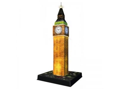 Ravensburger Παζλ 3D 216 τμχ Big Ben Νυχτερινή Έκδοση