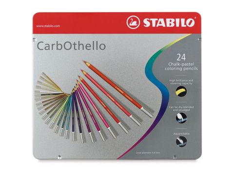 Stabilo Ξυλοχρώματα Carbothello 24τεμ 