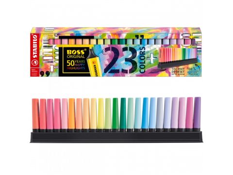 STABILO BOSS ORIGINAL ΜΑΡΚΑΔΟΡΟΙ  DESKSET 23τεμ 