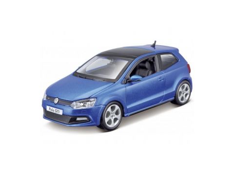 Bburago 1/24 Plus VW Polo GTI Mark PLUS 5,Μπλε