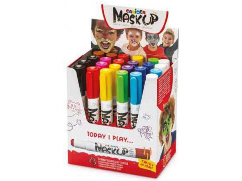  Exas ΜΑΡΚΑΔΟΡΟΙ CARIOCA MASK UP,Διάφορα χρώματα, 43053, 1τμχ