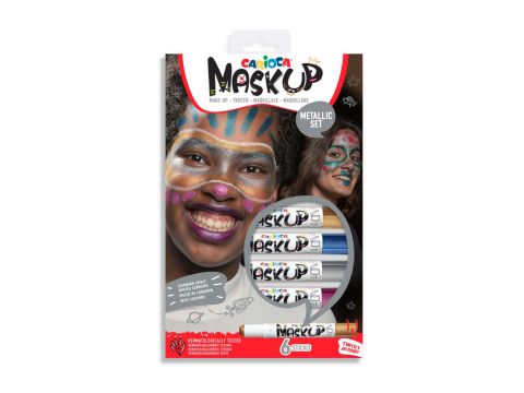Exas Χρώματα Προσώπου Carioca Mask UP/6 Metallic 43155