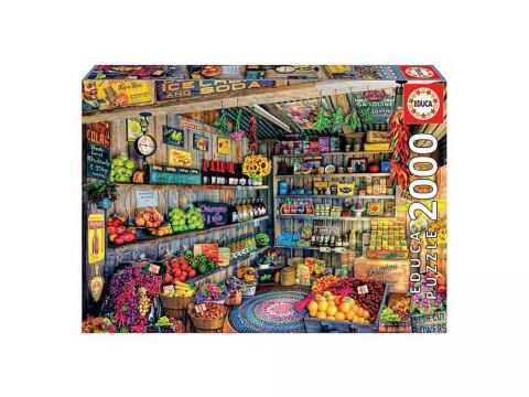 EDUCA Παζλ 2000, GROCERY SHOP, 1 τμχ