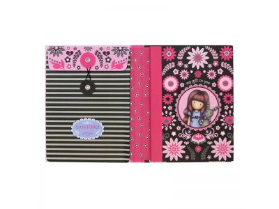 Santoro London Gorjuss Fiesta Notebook Σχολικό Σετ Με Σημειωματάριο - My Gift To You 