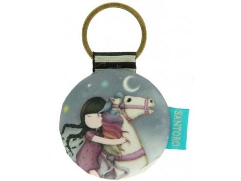 SANTORO Gorjuss Round Key Ring - Το The Runaway 