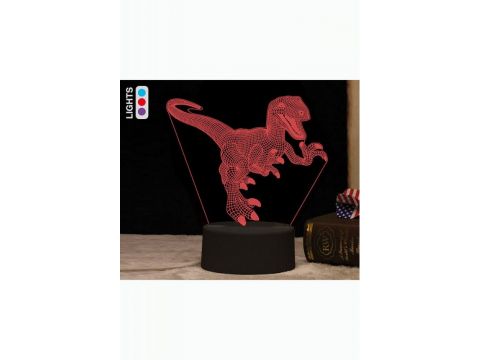 I-Total-Led Nightlight 3D-Dinosaur