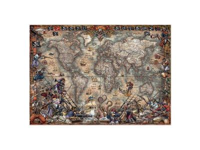 EDUCA Παζλ 2000, PIRATES MAP, 1 τμχ