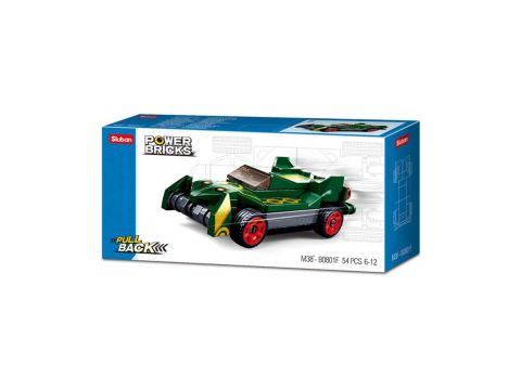 Sluban Power Bricks Drifting Green