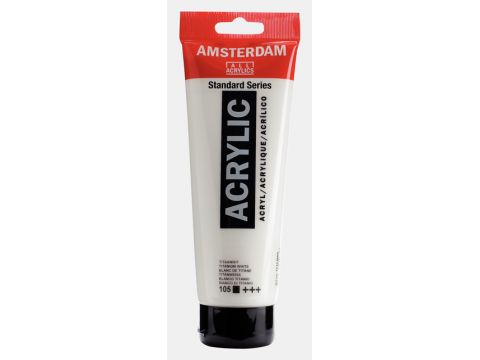  TALENS AMSTERDAΜ Ακρυλικά  120ml 105 TITANIUM WHITE, 17091052, 1τμχ