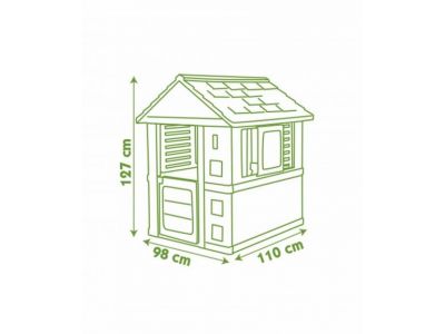 Smoby Σπιτάκι Lovely Playhouse, 810705, 1 τμχ