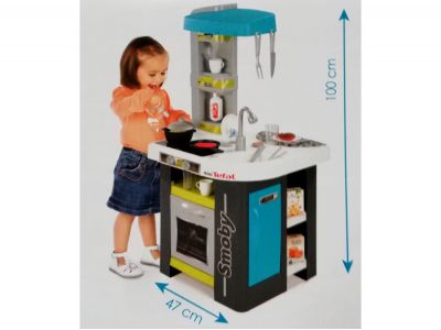 Smoby Tefal Studio Kitchen Blue/Green, 311007, 1 τμχ
