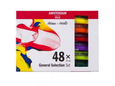 Royal Talens Amsterdam Acrylic set 48τεμ 20ml,  17820448, 1 τμχ